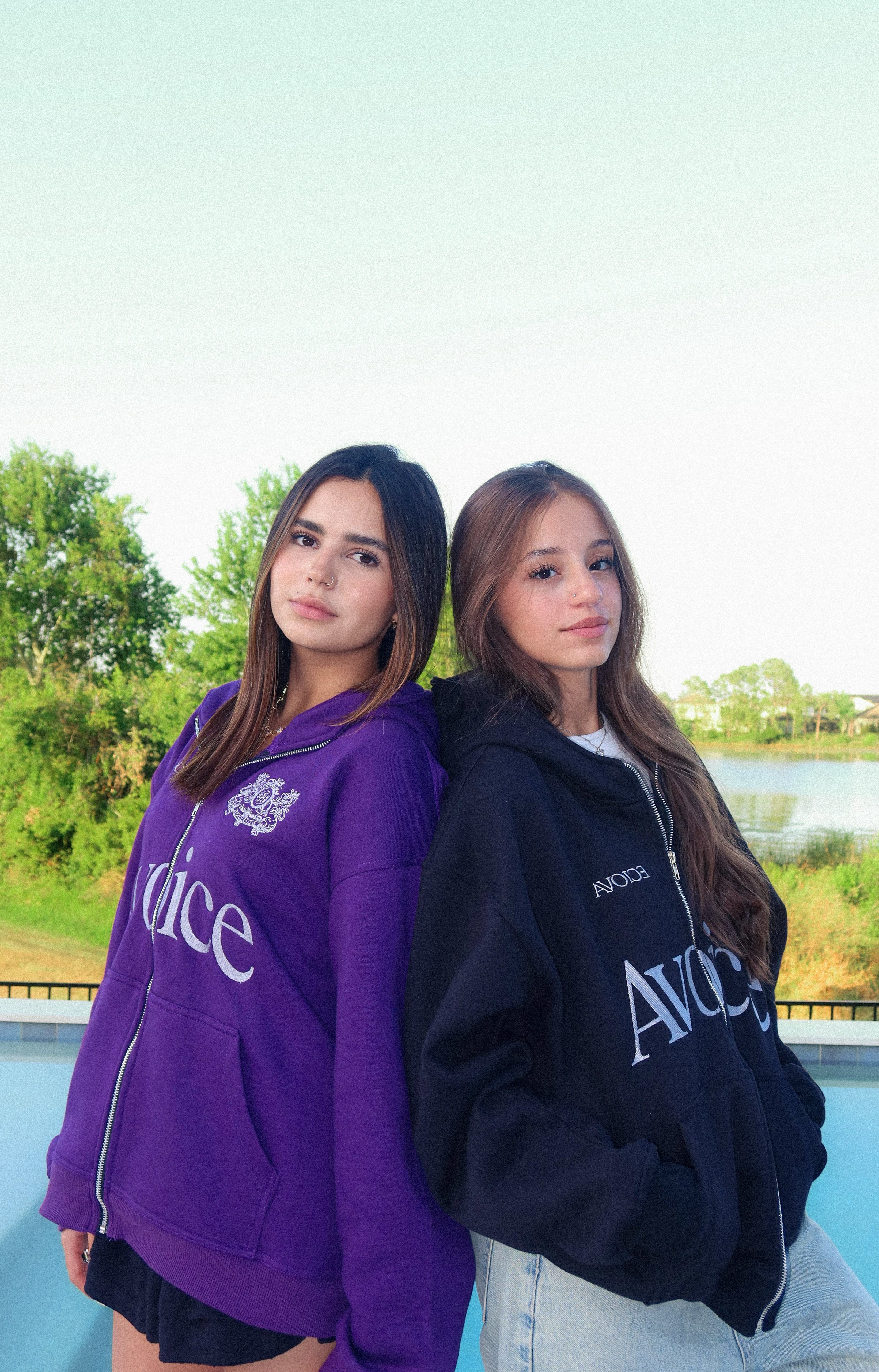 Founders Purple Zip Up Hoodie