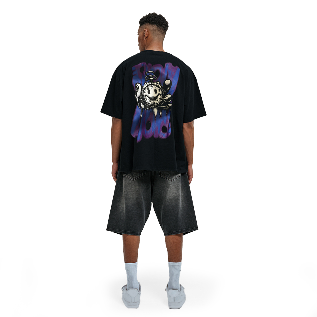Purple Clock Tee