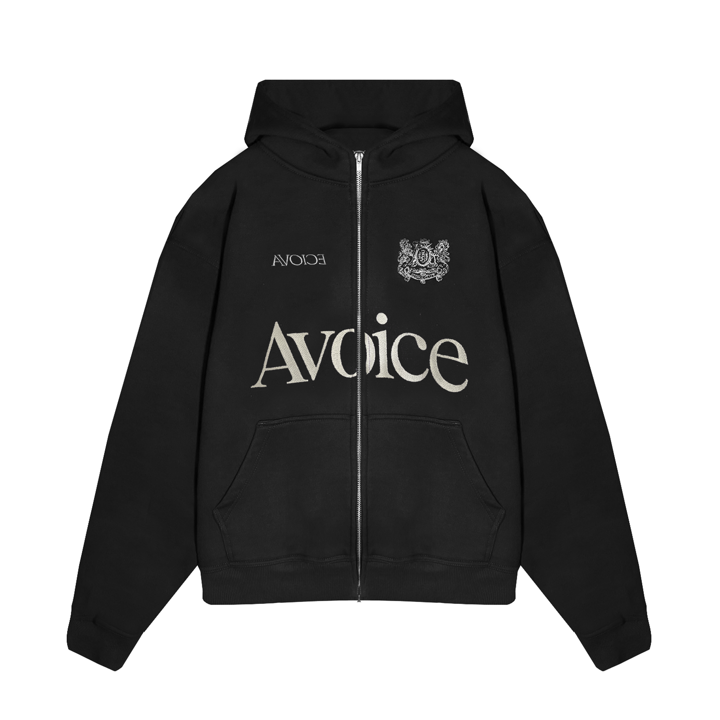 Founders Black Zip Up Hoodie