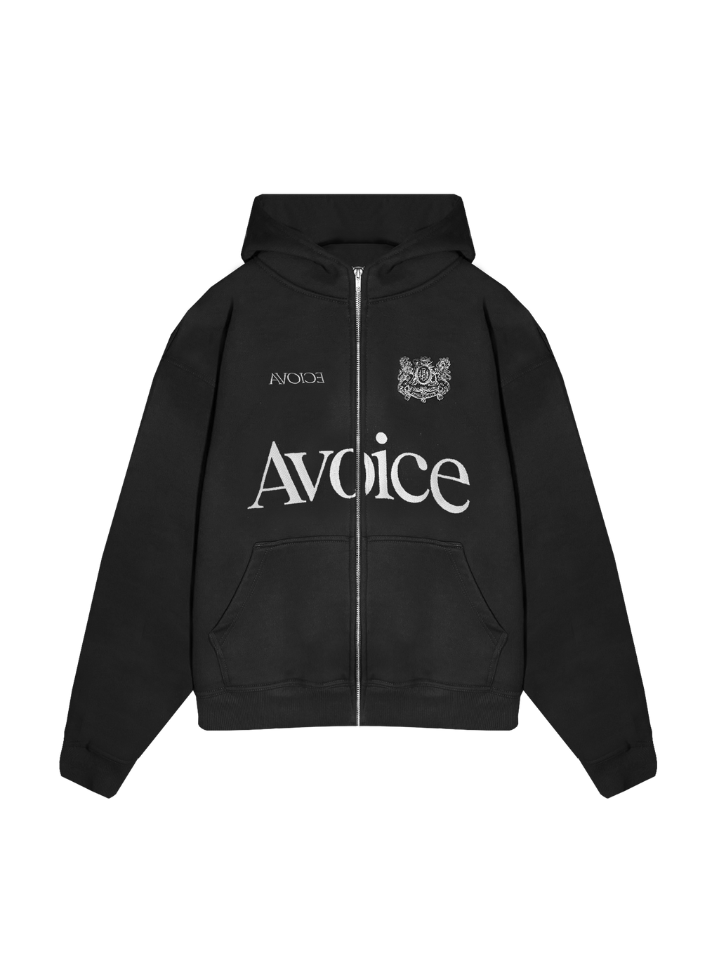 Founders Black Zip Up Hoodie