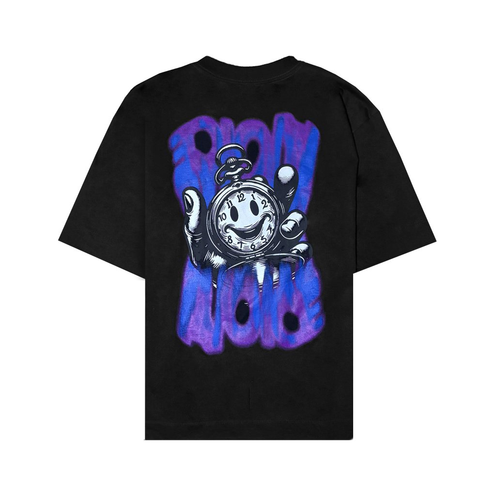Purple Clock Tee