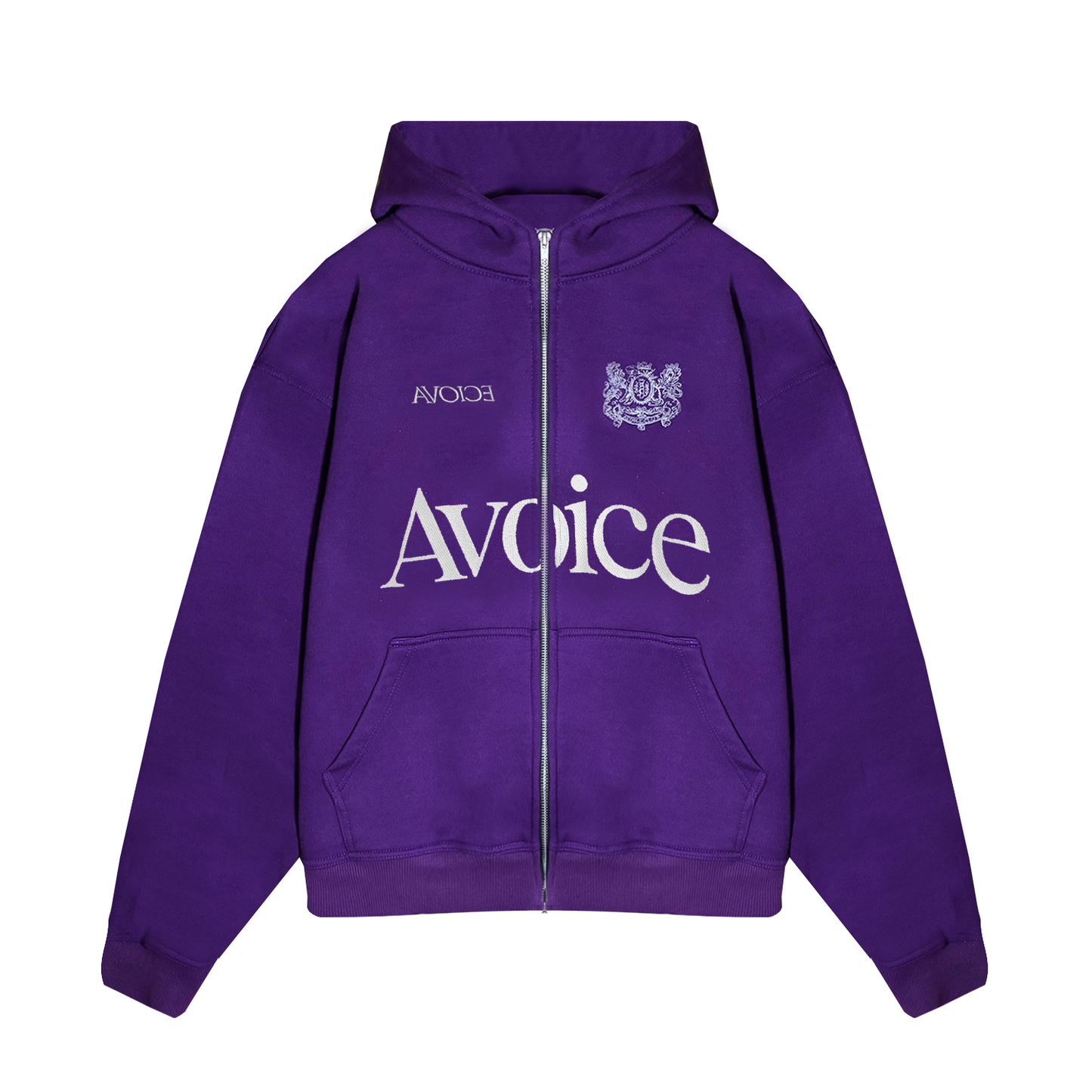 Founders Purple Zip Up Hoodie